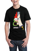 Samurai Jack Half Sleeve Black T-Shirt Hoodie, Sweatshirt | CoreVibeTees.com