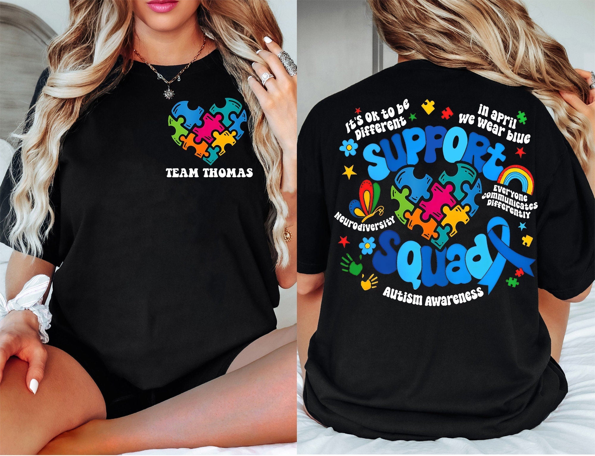 Autism Autism Awareness Family Autism Support Squad shirts Hoodie, Sweatshirt | CoreVibeTees.com