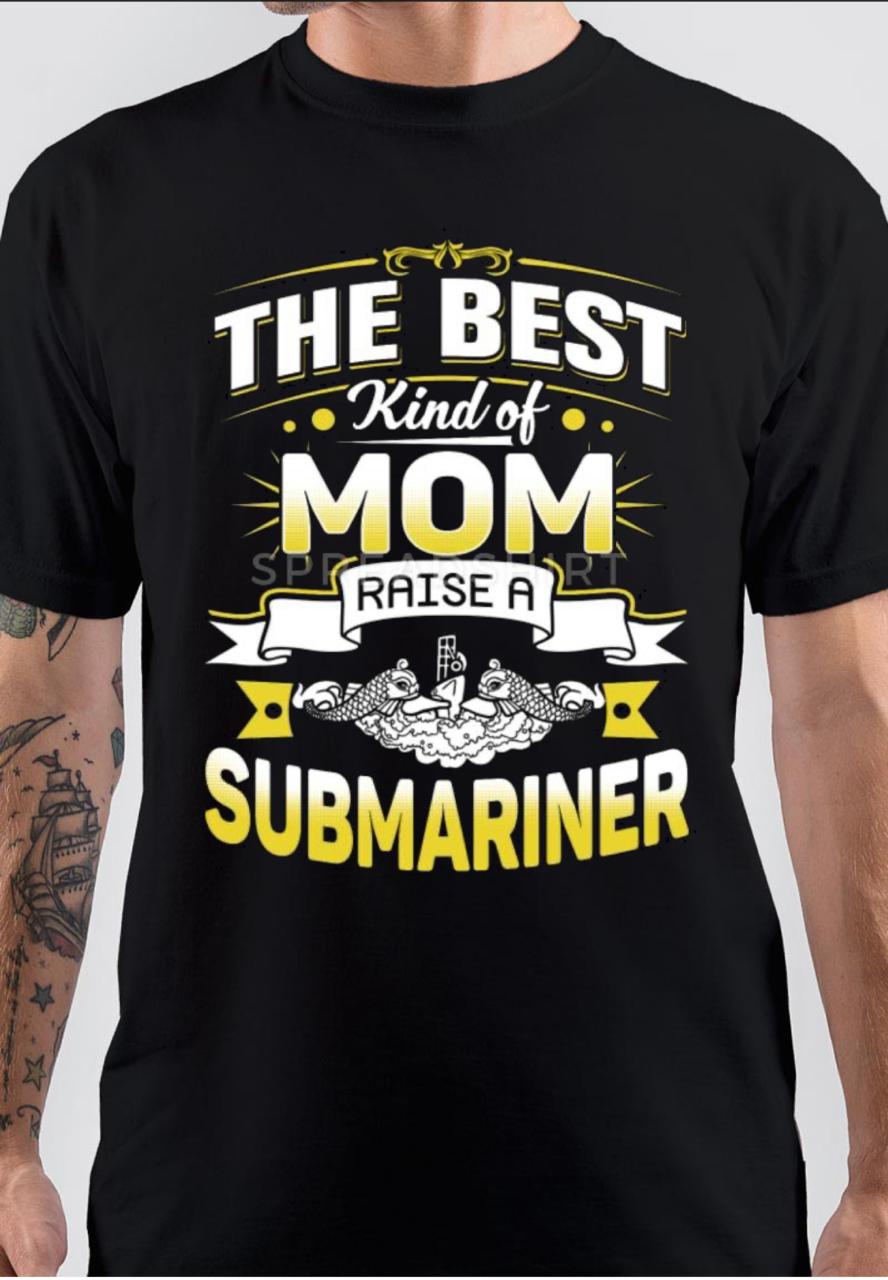 Submariner Mom Black T-Shirt Hoodie, Sweatshirt | CoreVibeTees.com