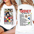 The Mouse Tour T-Shirt, Animated Movie Shirt, Mouse Character Throughout Years T-Shirt Hoodie, Sweatshirt | CoreVibeTees.com