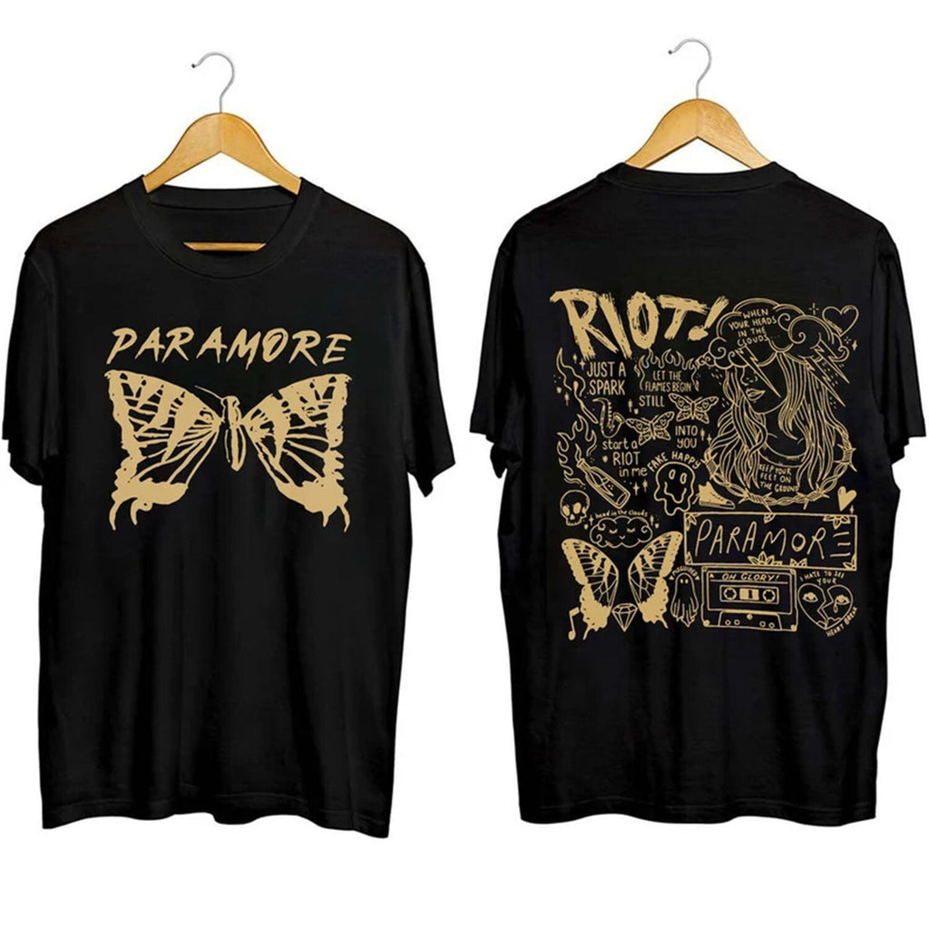 Vintage Paramore Doodle Shirt, Paramore Album Lyrics Merch Hoodie, Sweatshirt | CoreVibeTees.com