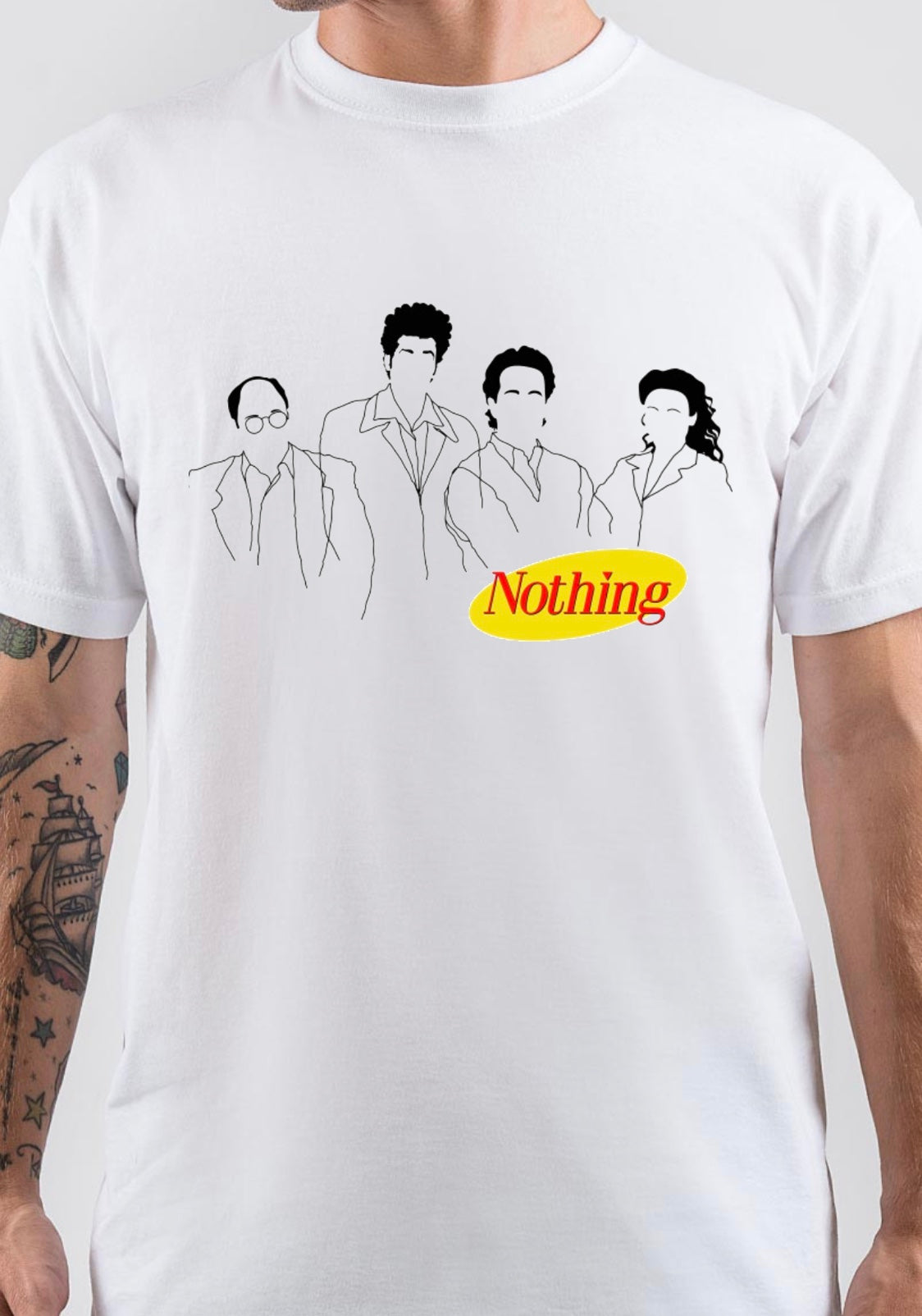 Seinfeld Nothing T-Shirt Hoodie, Sweatshirt | CoreVibeTees.com