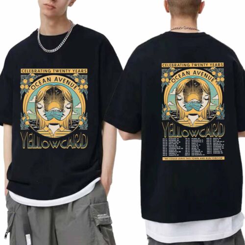 Yellowcard 2024 Ocean Avenue 20 Years Tour Shirt Hoodie, Sweatshirt | CoreVibeTees.com