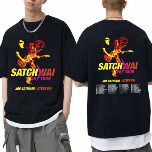 Joe Satriani and Steve Vai Satchvai US Tour 2024 Shirt Hoodie, Sweatshirt | CoreVibeTees.com