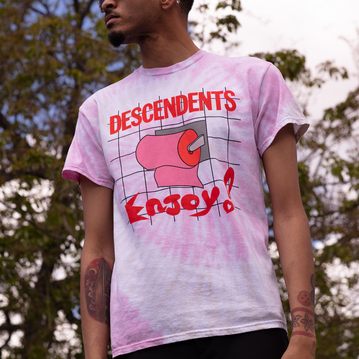 Enjoy! Album Tee (Rose Dye) Hoodie, Sweatshirt | CoreVibeTees.com (Image 3)