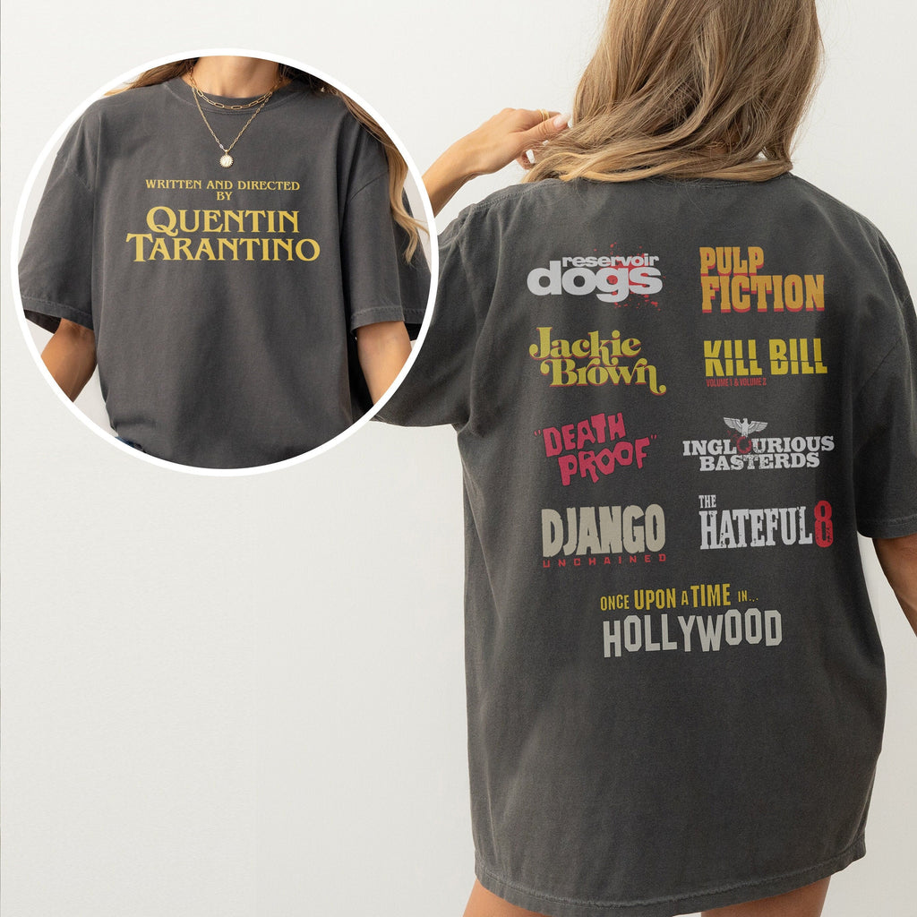 Quentin // Written & Directed Color FB (TEE) Hoodie, Sweatshirt | CoreVibeTees.com
