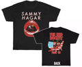 Vintage Sammy Hagar 1983 Red Rocker Tour Black T-Shirt Gift For Fans Music Hoodie, Sweatshirt | CoreVibeTees.com