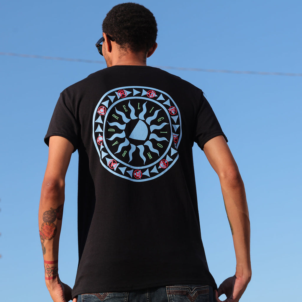 Flower Sun Tee (Black) Hoodie, Sweatshirt | CoreVibeTees.com (Image 2)