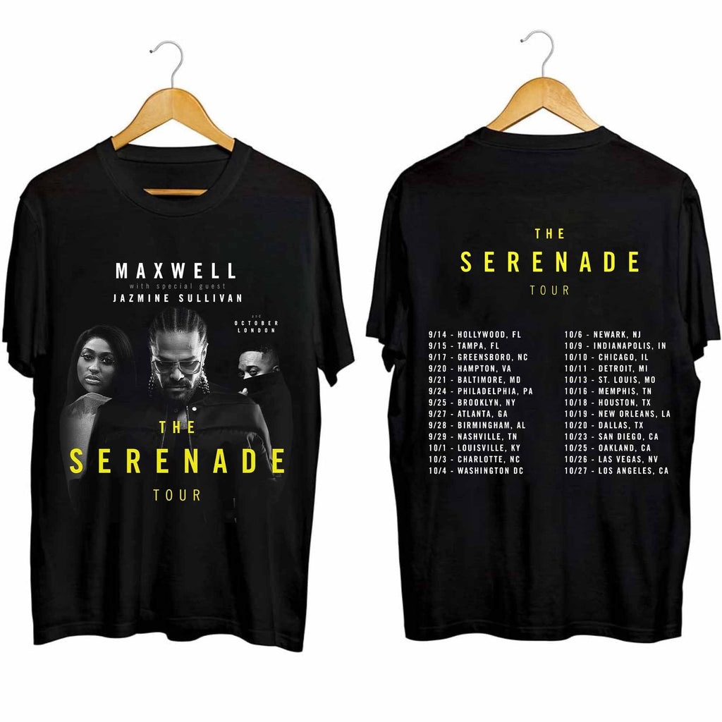 Maxwell 2024 Tour Shirt - Fan Merchandise Hoodie, Sweatshirt | CoreVibeTees.com