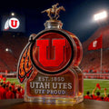 Utah Utes ‘Ute Proud’ Limited Edition Whiskey Bottle