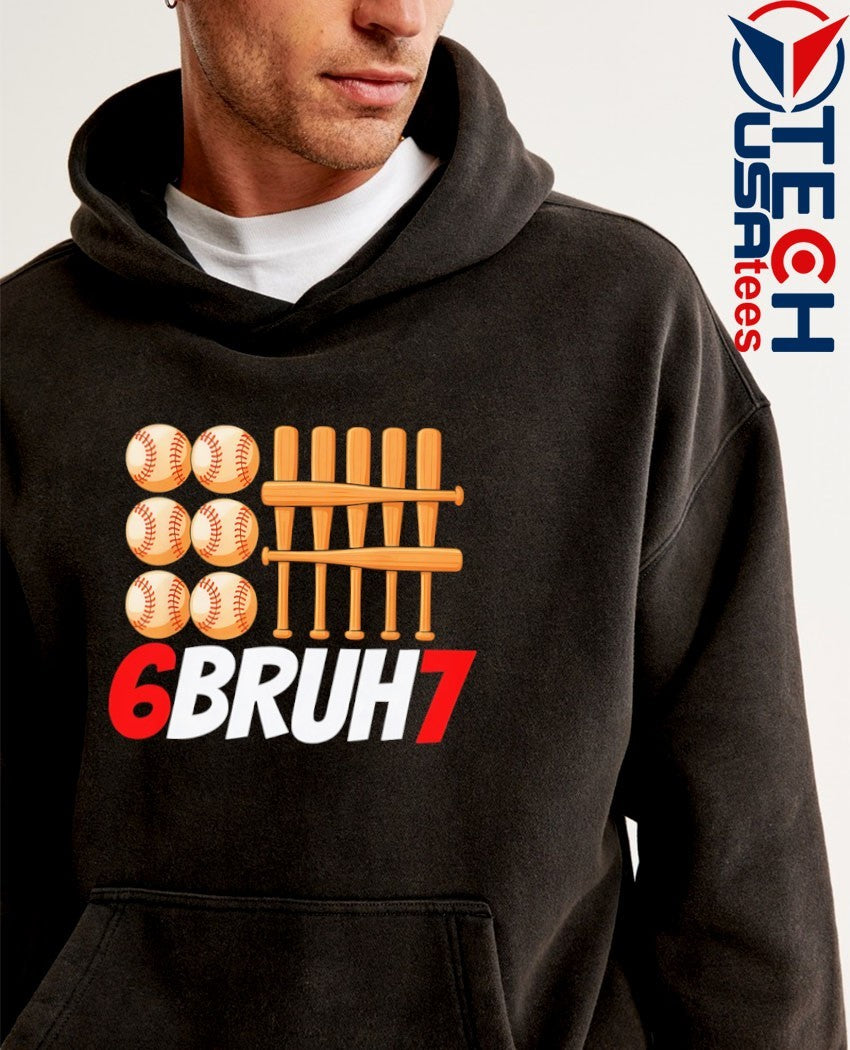 67 Bruh Baseball Christmas shirt