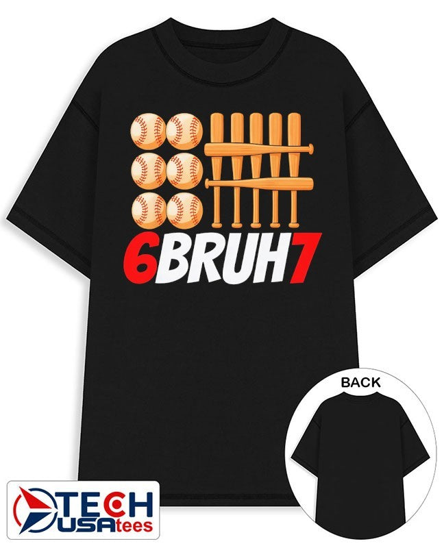 67 Bruh Baseball Christmas shirt