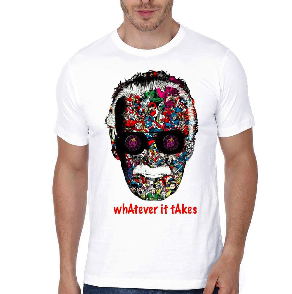 Stan Lee Whatever It Takes White T-Shirt Hoodie, Sweatshirt | CoreVibeTees.com