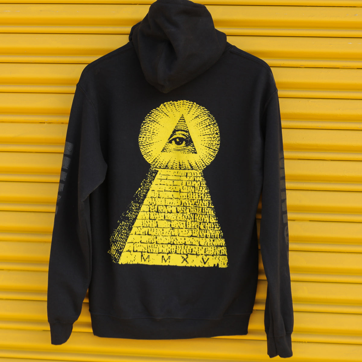 Pyramid Pullover Hoodie (Black) T-Shirts, Sweatshirt | CoreVibeTees.com (Image 3)
