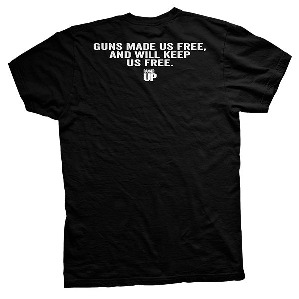 Guns Made Us Free T-Shirt Hoodie, Sweatshirt | CoreVibeTees.com (Image 3)