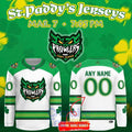 Port Huron Prowlers St. Paddy 2026 Custom Hockey Jersey