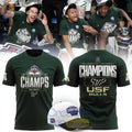 South Florida Bulls 2026 American Conference Men’s Basketball Tournament Champions T-Shirt