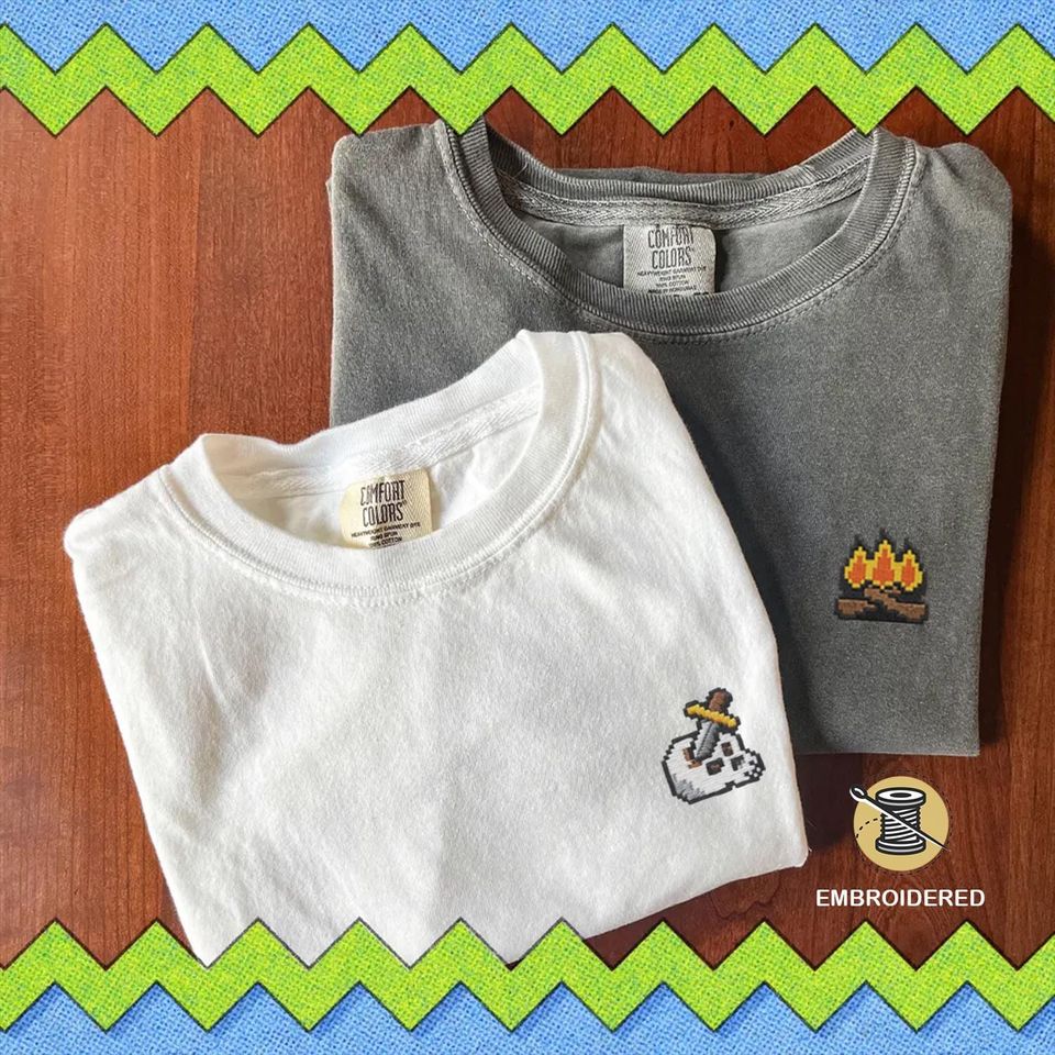 Embroidered OSRS T-Shirt, Comfort Colors Runescape Shirt