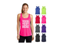 Custom Ladies Racerback Tank, Personalized Sport-Tek Moisture Wicking