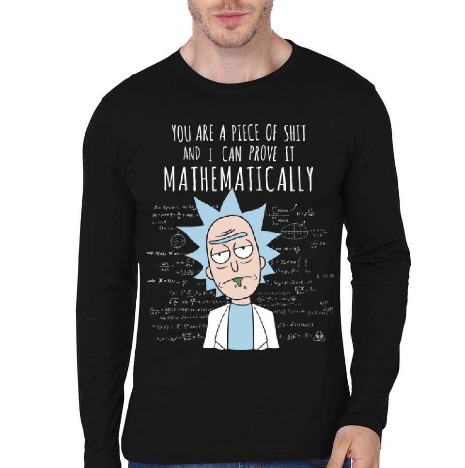 Rick Full Sleeve T-Shirt Hoodie, Sweatshirt | CoreVibeTees.com