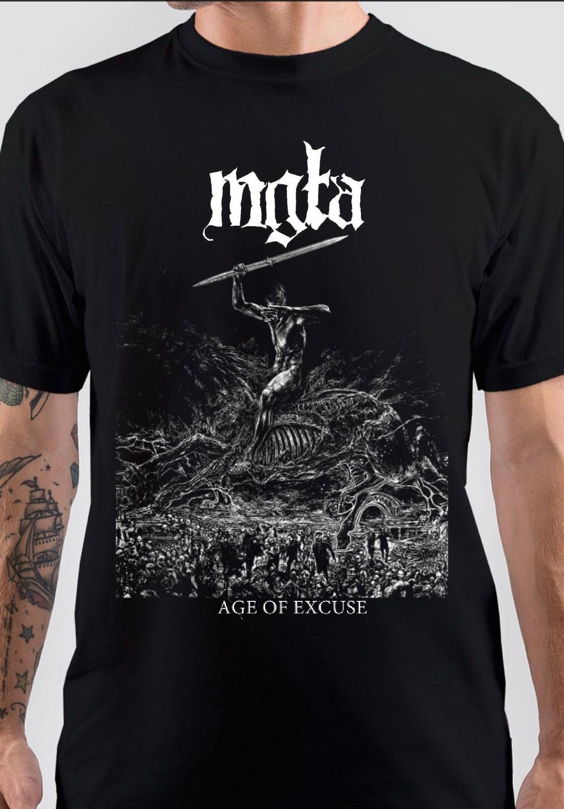 Mgla Age Of Excuse T-Shirt Hoodie, Sweatshirt | CoreVibeTees.com