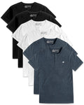 Custom 6 Pack Henley Tee - Branded