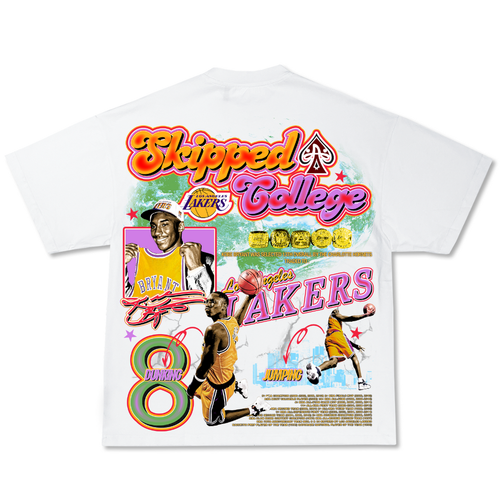 Kobe "Skipped College" Tee Hoodie, Sweatshirt | CoreVibeTees.com (Image 5)