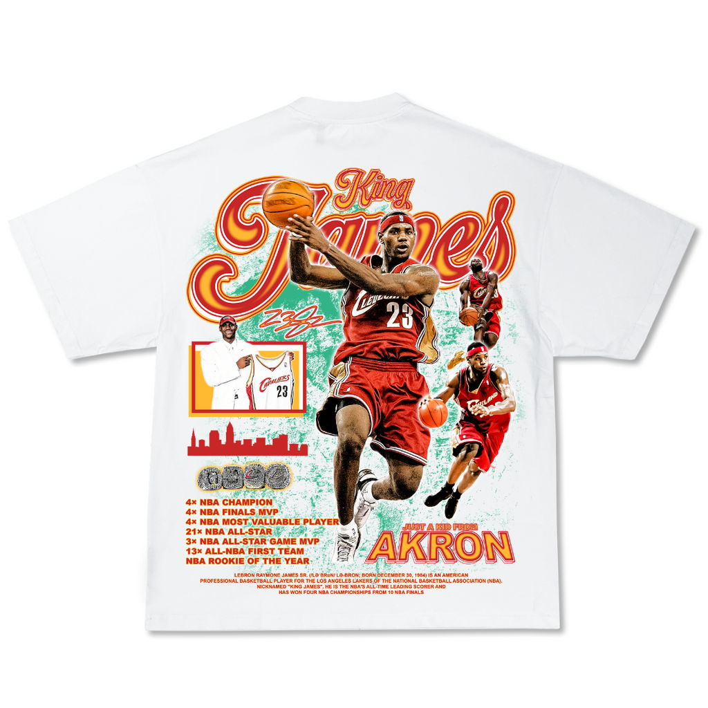 "King James" Tee Hoodie, Sweatshirt | CoreVibeTees.com (Image 2)
