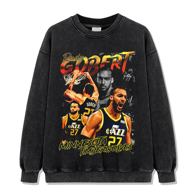 Rudy Gobert Sweatshirt NBA 2024 T-Shirts, Hoodie | CoreVibeTees.com (Image 2)