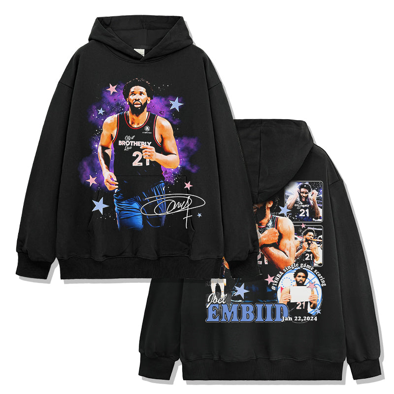 Joel Embiid HOODIE NBA 2024 T-Shirts, Sweatshirt | CoreVibeTees.com (Image 3)