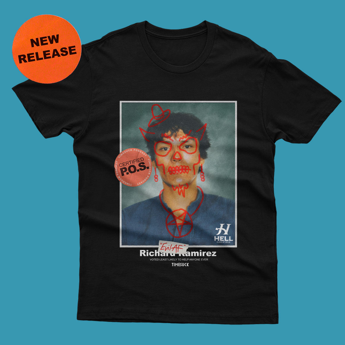 Richard Ramirez Yearbook Tee Hoodie, Sweatshirt | CoreVibeTees.com (Image 1)