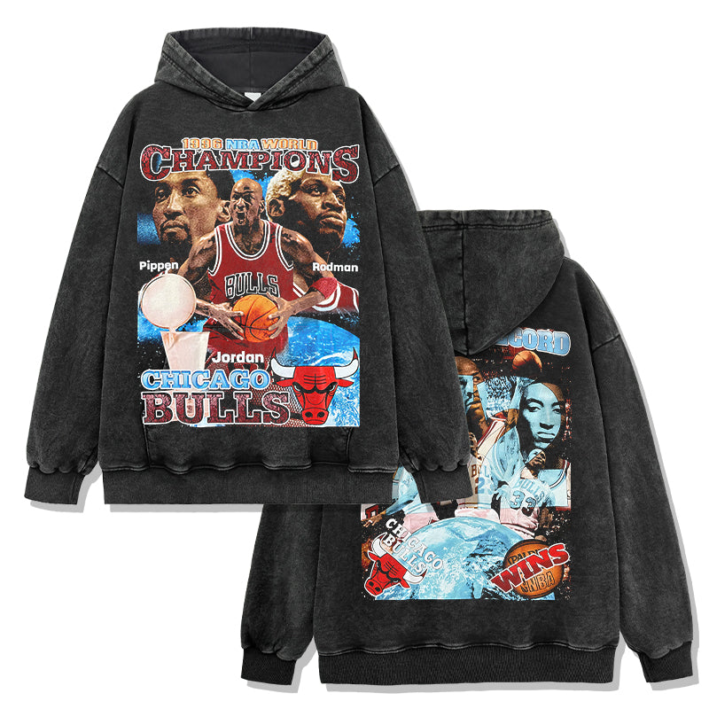 Chicago Bulls HOODIE NBA 2024 Style001 T-Shirts, Sweatshirt | CoreVibeTees.com (Image 2)