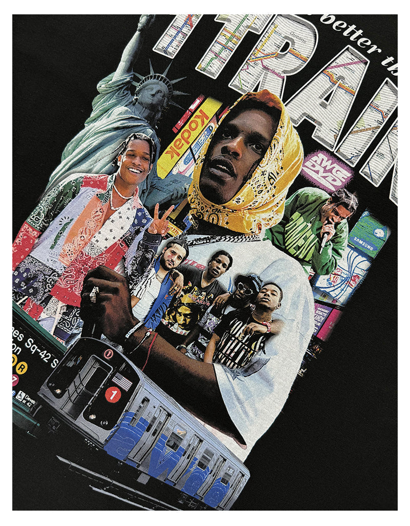 Anything is better than that 1 Train By Asap Rocky Sweatshirt T-Shirts, Hoodie | CoreVibeTees.com (Image 5)