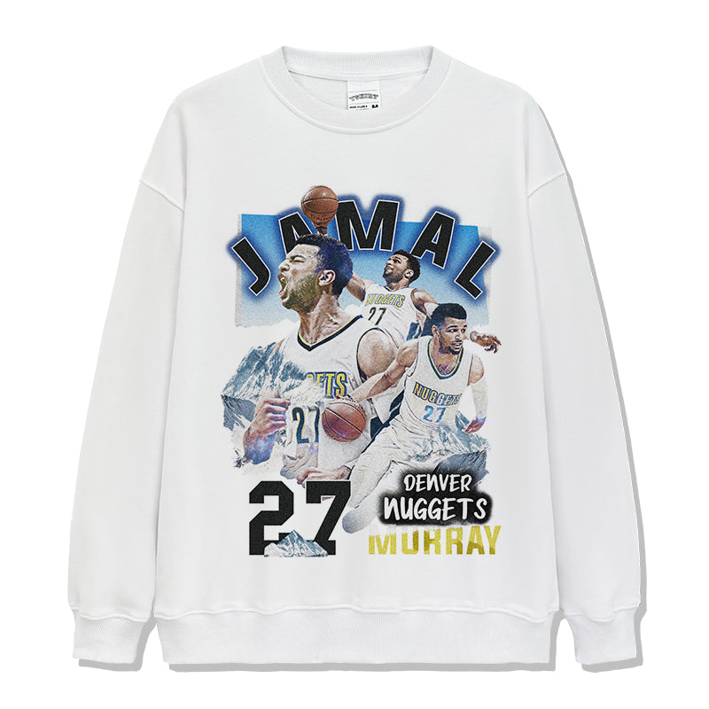 Jamal Murray Sweatshirt NBA 2024 T-Shirts, Hoodie | CoreVibeTees.com (Image 1)