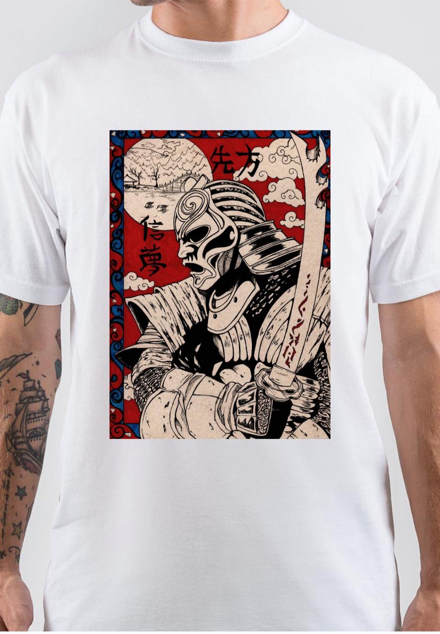 Samurai T-Shirt Style001 Hoodie, Sweatshirt | CoreVibeTees.com