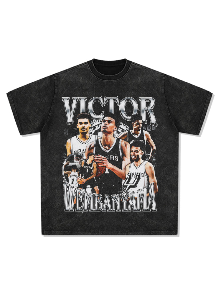 Victor Wembanyama Tee NBA 2024 Hoodie, Sweatshirt | CoreVibeTees.com (Image 1)