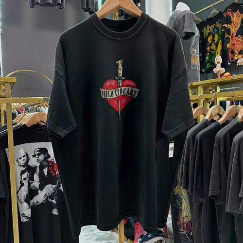 1990 WILD AT HEART 'DAVID LYNCH' RARE WASHED BLACK T-SHIRT Hoodie, Sweatshirt | CoreVibeTees.com (Image 1)