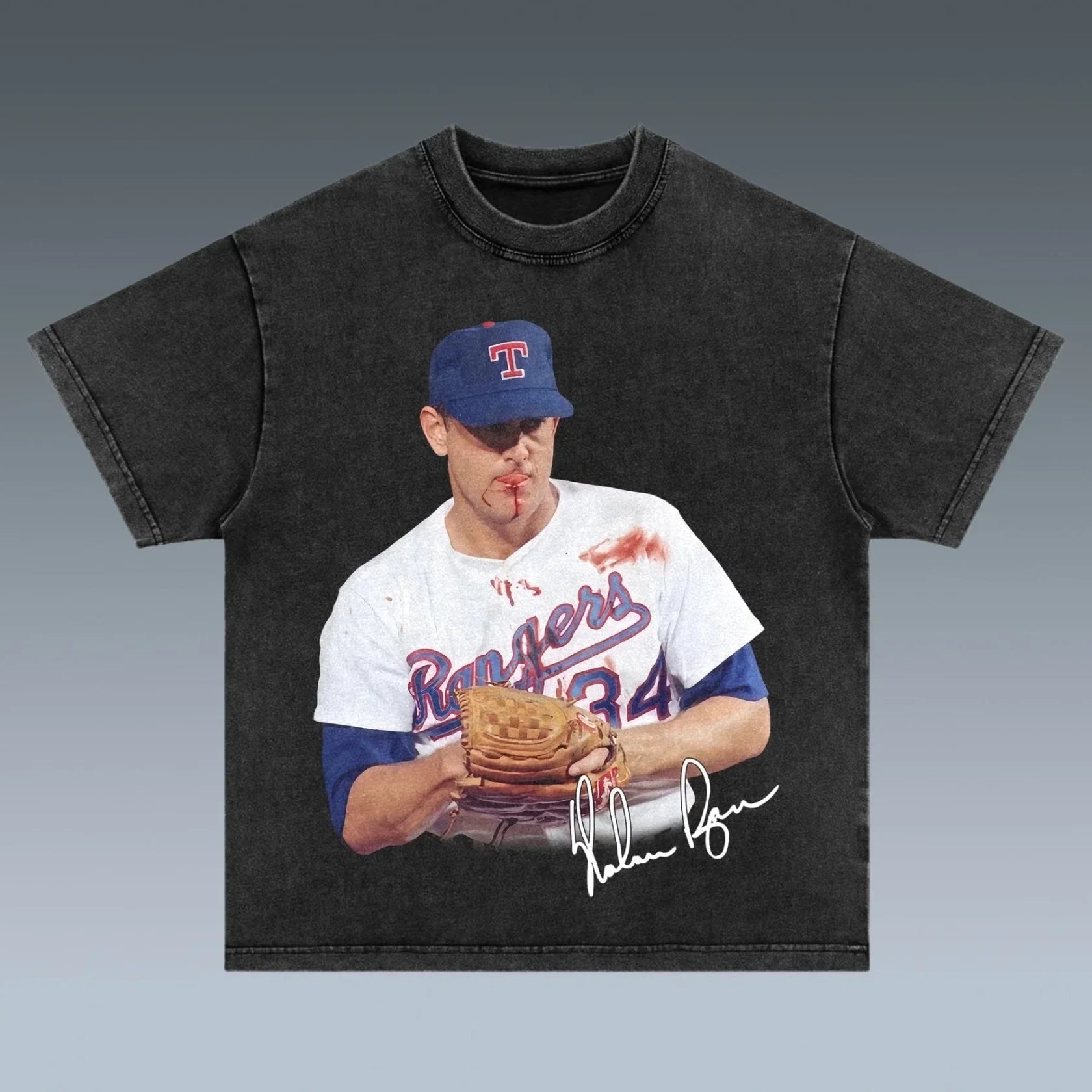 Nolan Ryan Back Design TEE Hoodie, Sweatshirt | CoreVibeTees.com (Image 2)