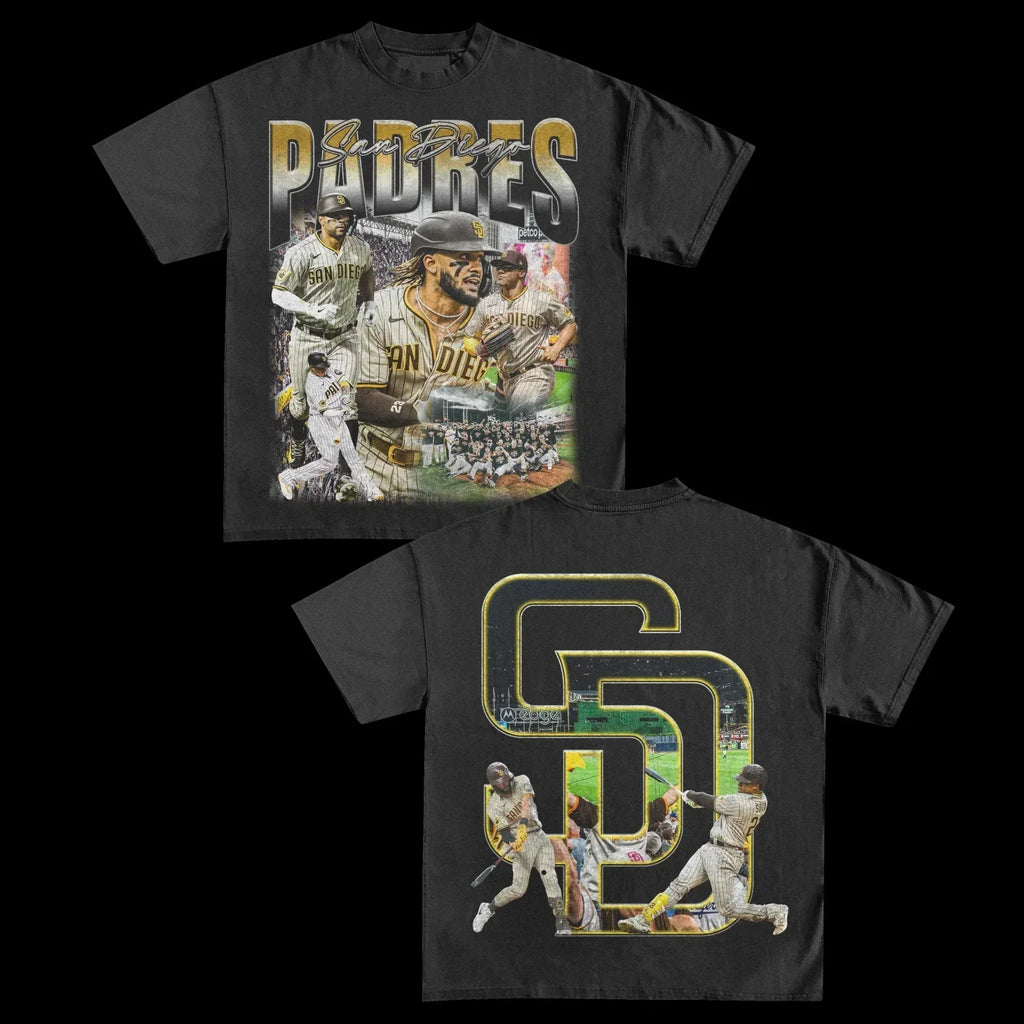 San Diego Padres Back Design TEE Hoodie, Sweatshirt | CoreVibeTees.com (Image 1)