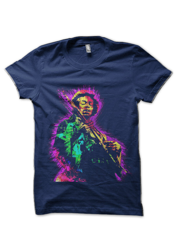 Jimi Hendrix Half Sleeve T-Shirt Style004 Hoodie, Sweatshirt | CoreVibeTees.com