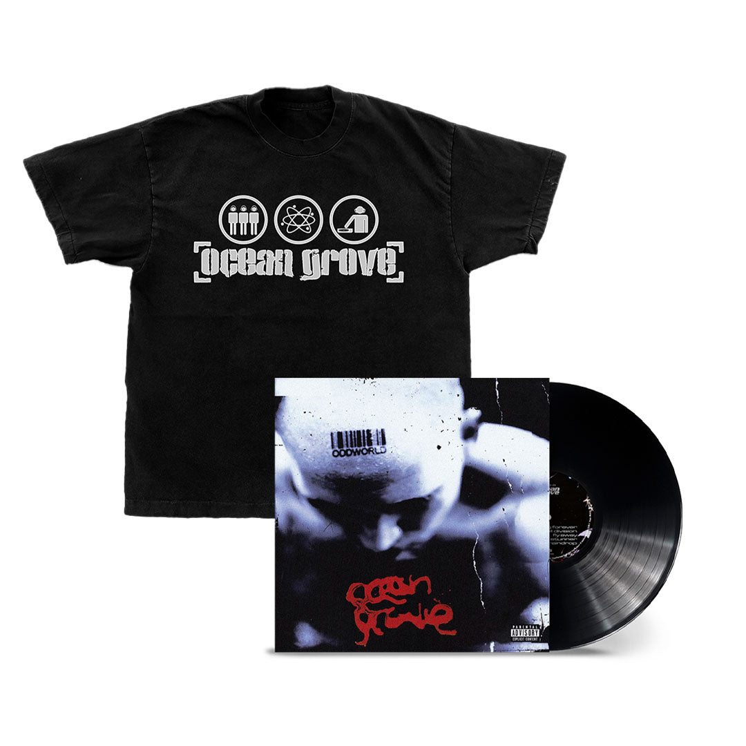 Oddworld LP (Black Vinyl - AF Exclusive) + T-Shirt (Black) Bundle Hoodie, Sweatshirt | CoreVibeTees.com