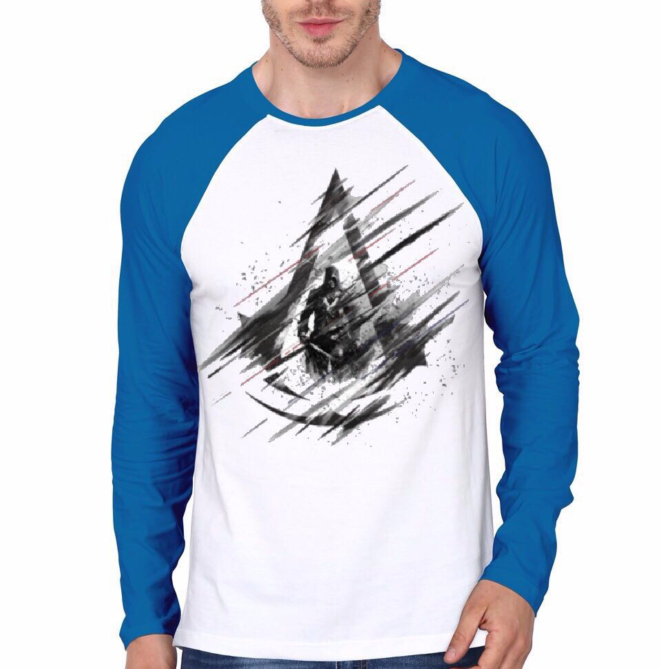 Assassinâ€™s Creed Raglan T-Shirt Style001 Hoodie, Sweatshirt | CoreVibeTees.com