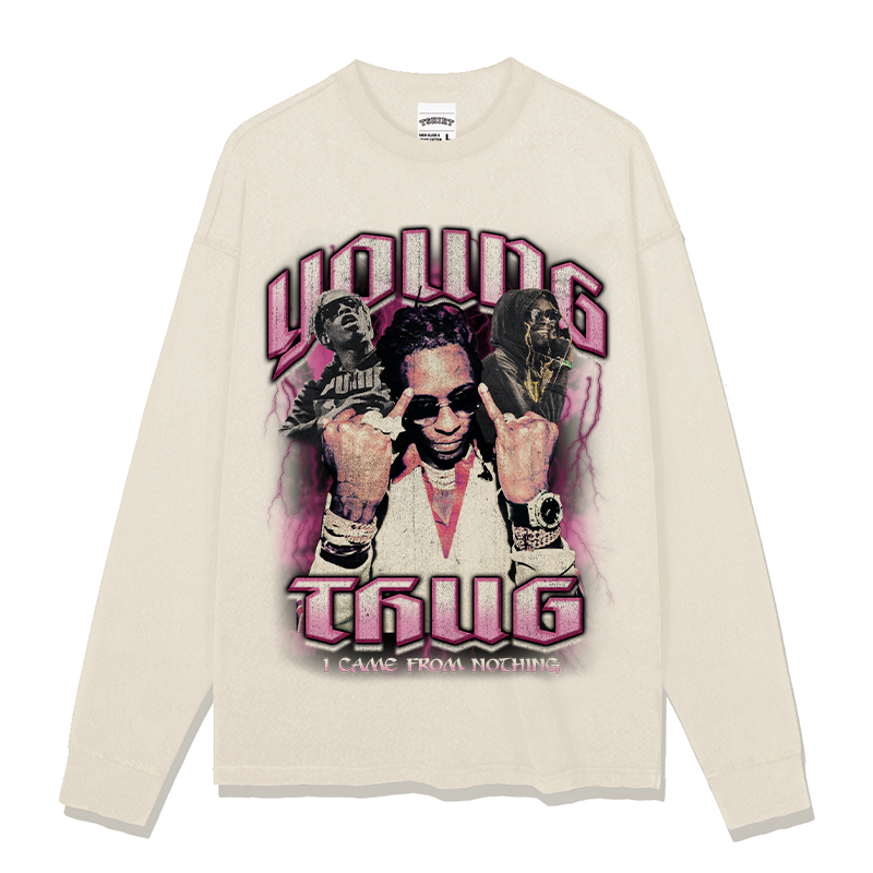 YOUNG THUG "I CAME FROM NOTHING" SWEATSHIRT 2024 T-Shirts, Hoodie | CoreVibeTees.com (Image 5)