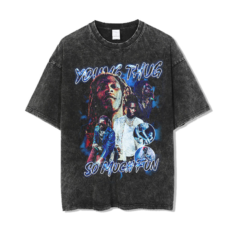 YOUNG THUG "SO MUCH FUN" TEE 2024 Hoodie, Sweatshirt | CoreVibeTees.com (Image 2)