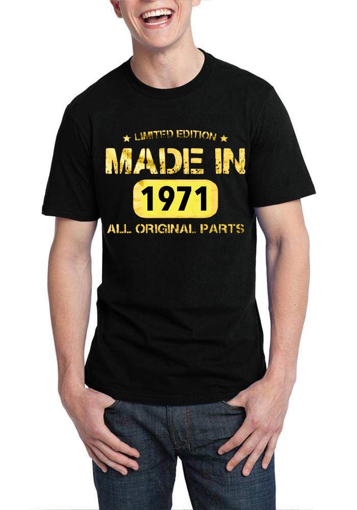 Made In 1971 All Original Parts T-Shirt Hoodie, Sweatshirt | CoreVibeTees.com