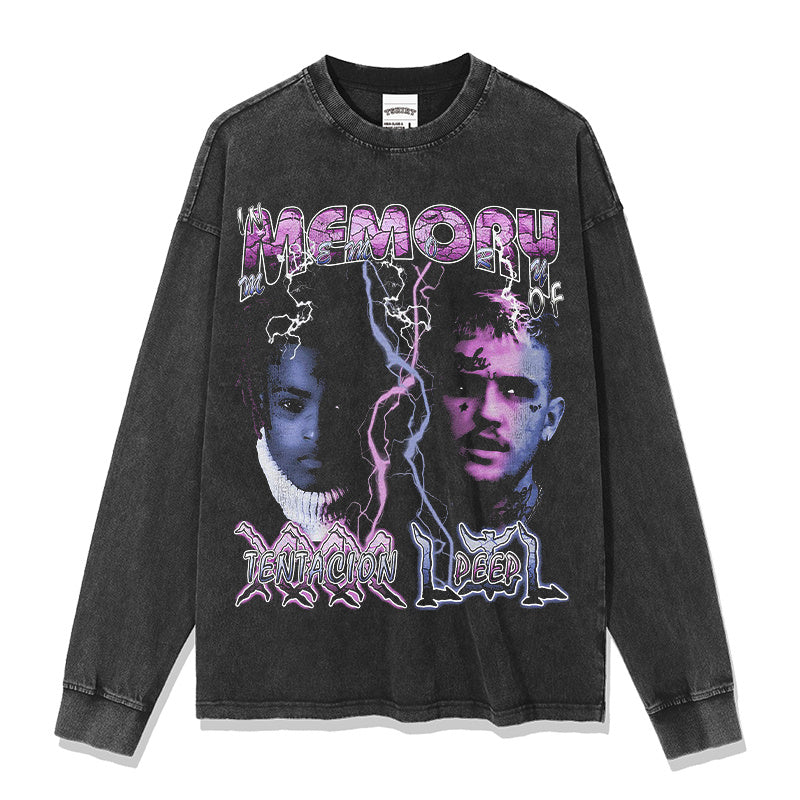 MEMORY OF XXX TENTACION LILPEEP SWEATSHIRT 2024 T-Shirts, Hoodie | CoreVibeTees.com (Image 2)