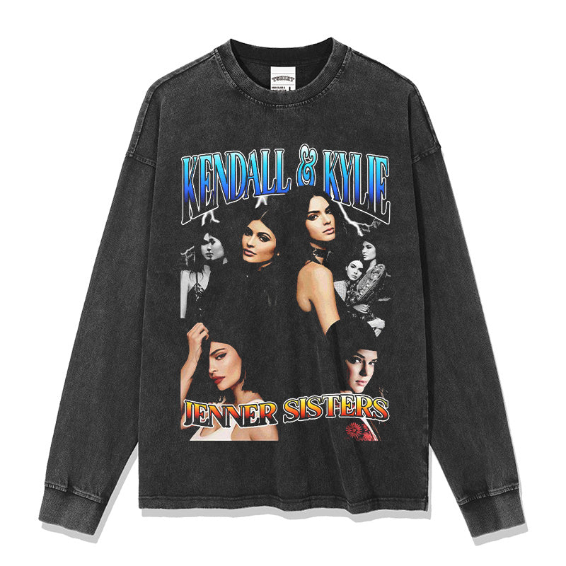 KENDALL & KYLIE SWEATSHIRT 2024 T-Shirts, Hoodie | CoreVibeTees.com (Image 1)