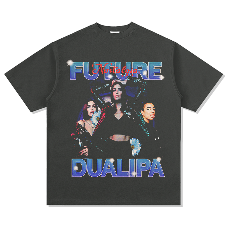 Future Nostalgia By Dua Lipa Tee Hoodie, Sweatshirt | CoreVibeTees.com (Image 2)