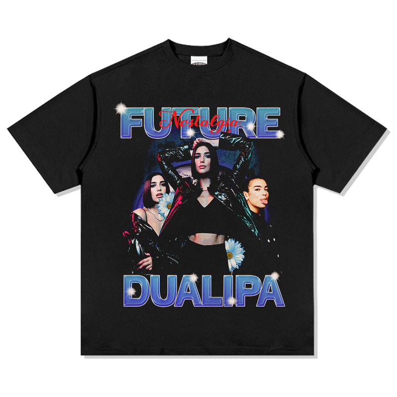 Future Nostalgia By Dua Lipa Tee Hoodie, Sweatshirt | CoreVibeTees.com (Image 1)
