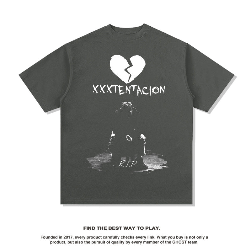 XXX TENTACION "R.I.P." TEE 2024 Hoodie, Sweatshirt | CoreVibeTees.com (Image 3)